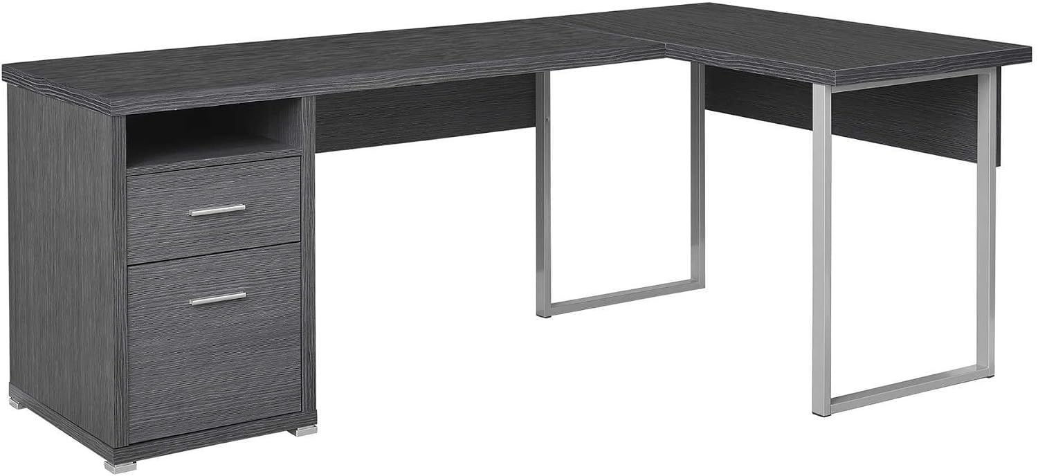 Desk Setup L Shaped - مكتب كمبيوتر I 7257، للمكتب المنزلي،