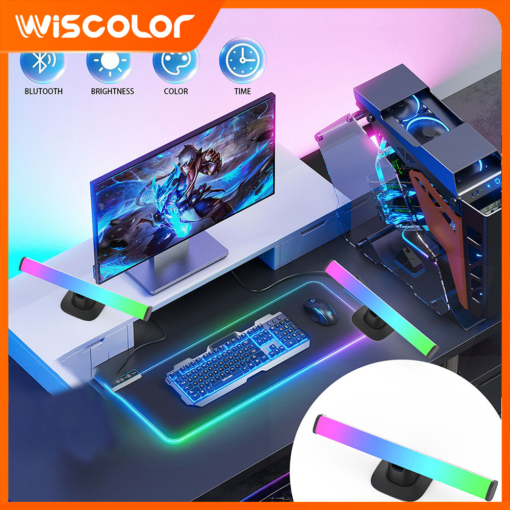 شريط إضاءة LED ذكي بتقنية RGB  - مراجعة Desk Setup With Tv وسعره