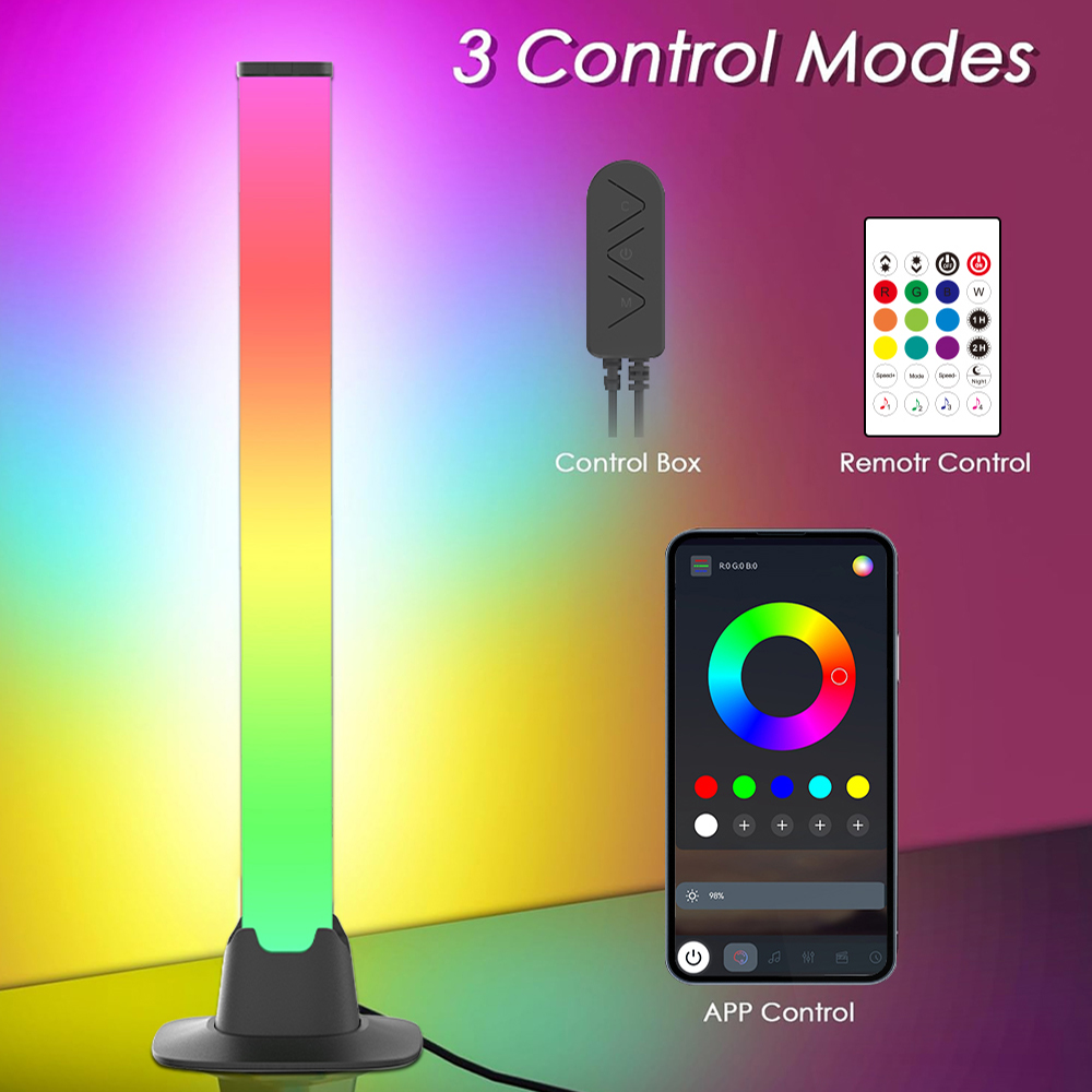 شريط إضاءة LED ذكي بتقنية RGB  - مراجعة Desk Setup With Tv وسعره
