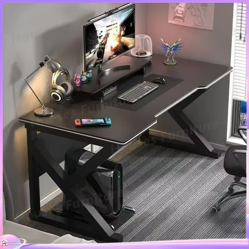 طاولة ألعاب معدنية سوداء من MD - مراجعة Desk Setup L Shaped وسعره