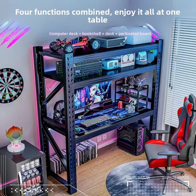 #   مكتب ألعاب مريح بتصميم مري - مراجعة Desk Setup L Shaped وسعره
