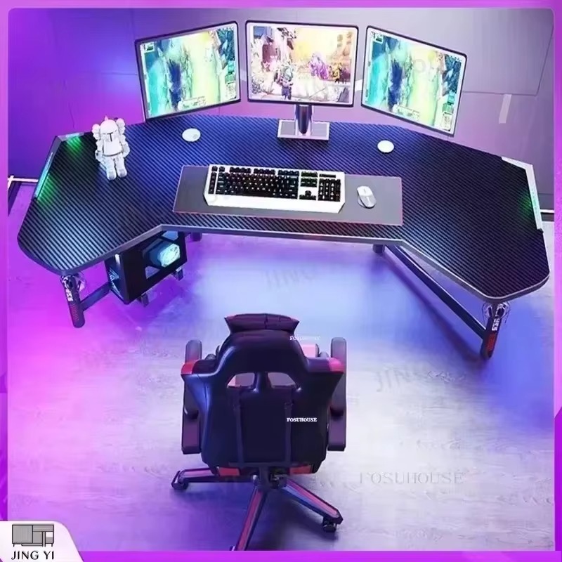 مكتب ألعاب احترافي، مكتب كمبيو - مراجعة Desk Setup L Shaped وسعره