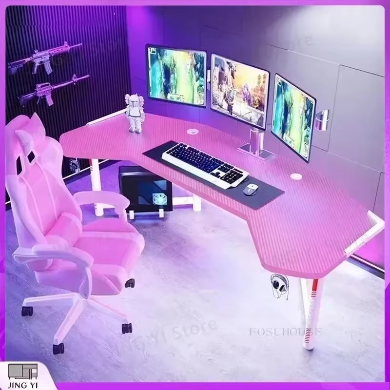مكتب ألعاب احترافي، مكتب كمبيو - مراجعة Desk Setup L Shaped وسعره