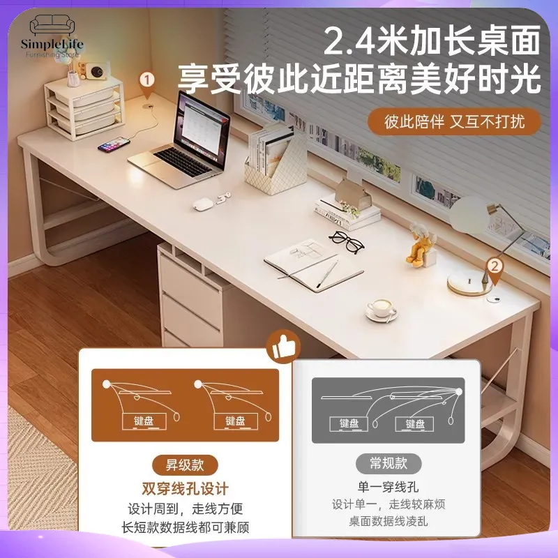 مكتب كمبيوتر مزدوج للمنزل والم - مراجعة Desk Setup L Shaped وسعره
