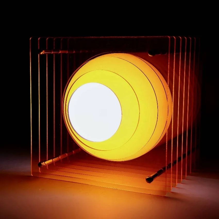 مصباح القمر DIY من الأكريليك م - مراجعة Desk Setup Lamp وسعره