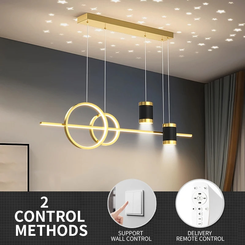 الشمال مطعم قلادة أضواء LED طا - مراجعة Desk Setup Minimalist وسعره