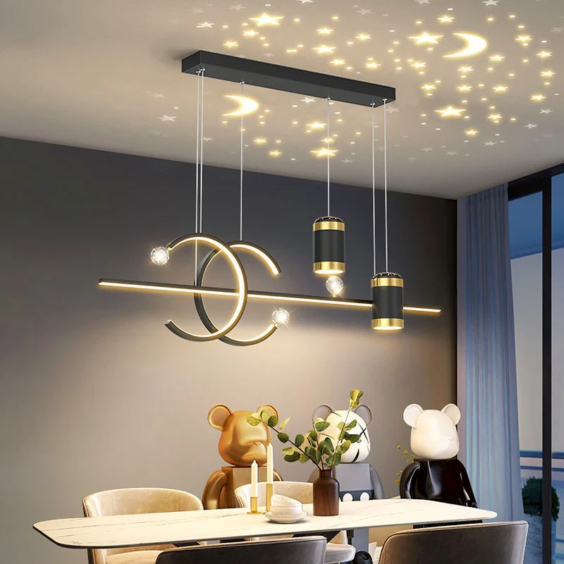 الشمال مطعم قلادة أضواء LED طا - مراجعة Desk Setup Minimalist وسعره